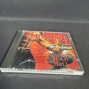 MANOWAR Louder Than Hell CD 1996 Geffen Records Power Metal Parental Advisory